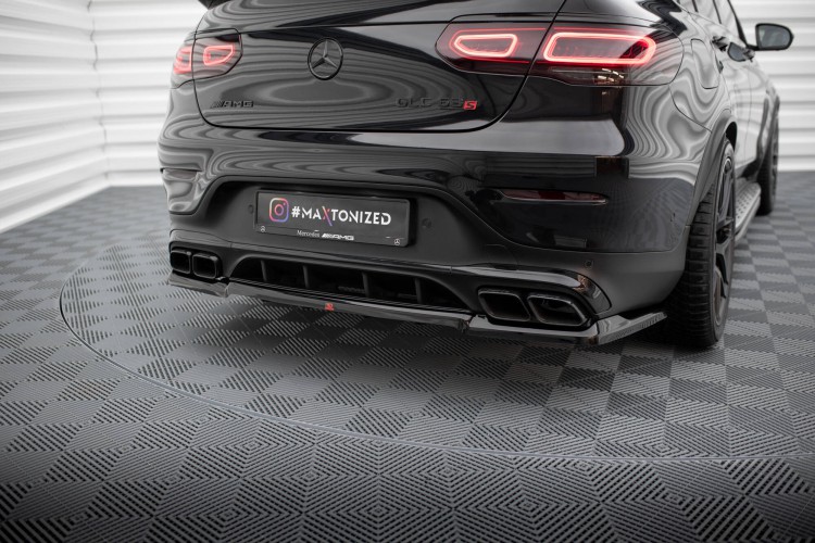 Πίσω splitter (με κατακόρυφες ράβδους) Mercedes-AMG GLC 63 Coupe C253 Facelift