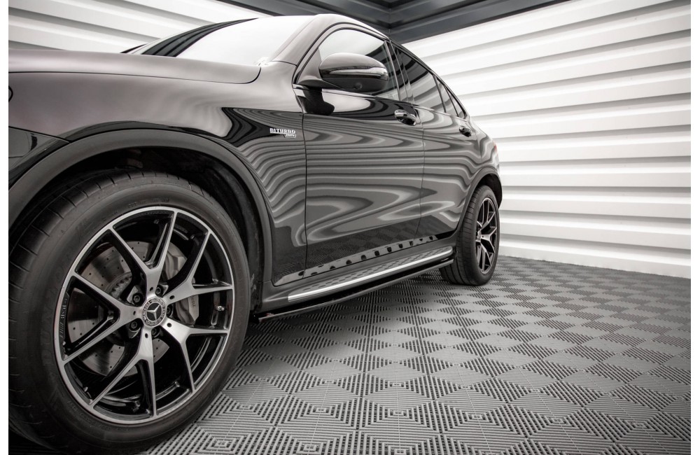 Side Skirts Diffusers V.1 Mercedes-Benz GLC Coupe AMG-Line C253 Facelift Side Skirts Diffusers V.1 Mercedes-Benz GLC Coupe AMG-Line C253 Facelift