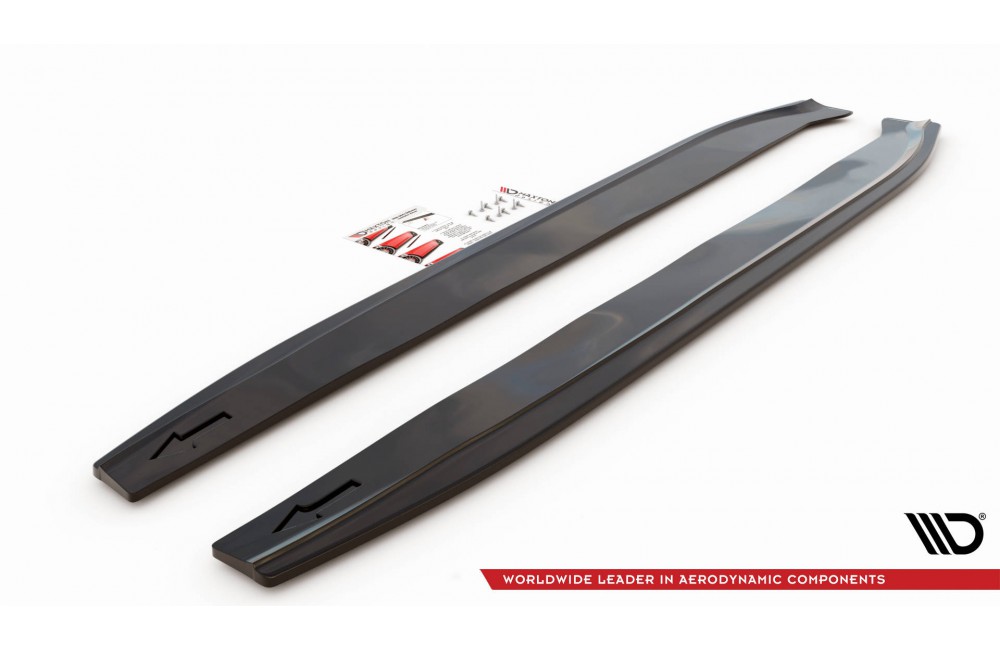 Side Skirts Diffusers V.1 Mercedes-Benz GLC Coupe AMG-Line C253 Facelift Side Skirts Diffusers V.1 Mercedes-Benz GLC Coupe AMG-Line C253 Facelift