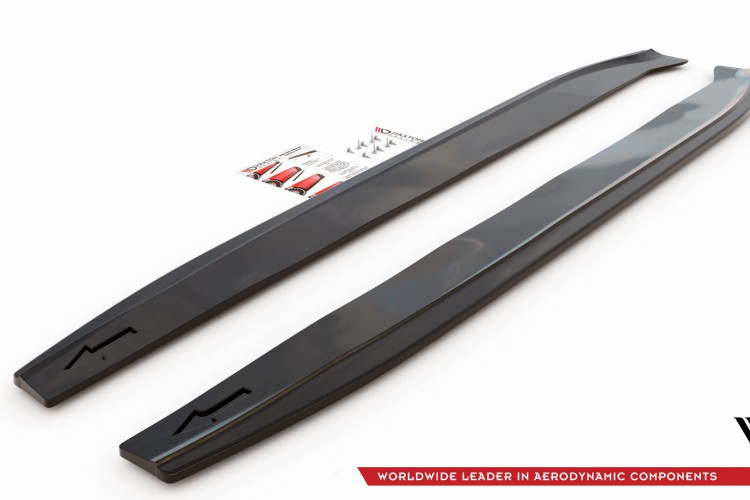 Side Skirts Diffusers V.1 Mercedes-Benz GLC Coupe AMG-Line C253 Facelift