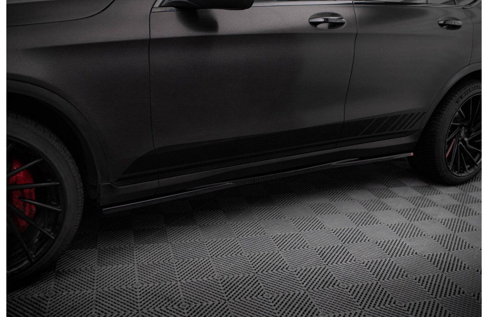 Side Skirts Diffusers V.2 Mercedes-Benz GLC Coupe AMG-Line C253 Side Skirts Diffusers V.2 Mercedes-Benz GLC Coupe AMG-Line C253