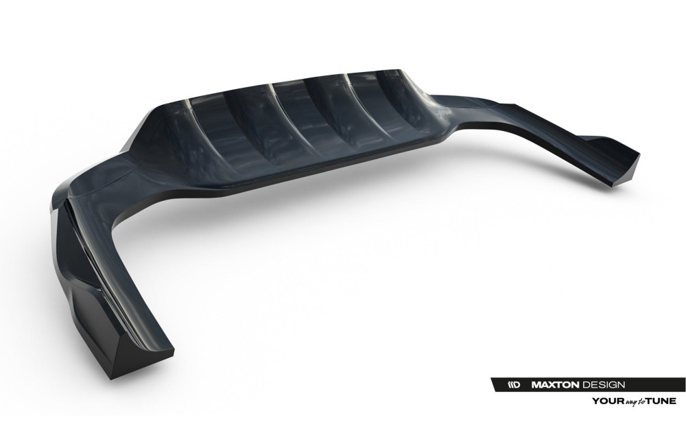 Rear Splitter (with vertical bars) Mercedes-Benz GLC Coupe C254