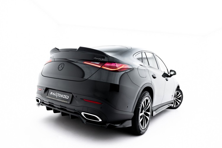 Πίσω Splitter (με κάθετους στύλους) Mercedes-Benz GLC Coupe C254