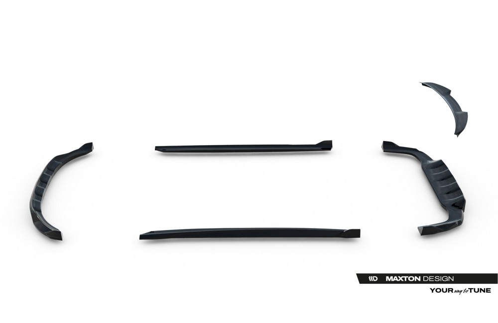 Set of Splitters Mercedes-Benz GLC Coupe C254