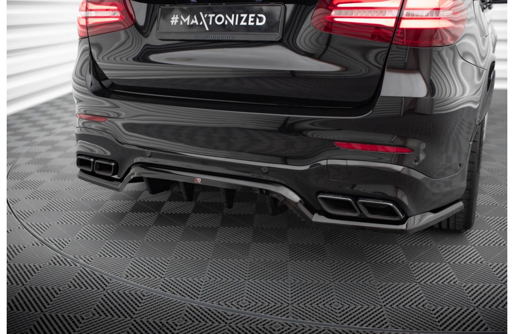 Rear Splitter (with vertical bars) V.1 Mercedes-AMG GLC 63 SUV X253