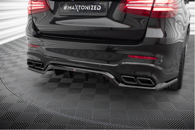 Πίσω Splitter (με κατακόρυφες ράβδους) V.1 Mercedes-AMG GLC 63 SUV X253