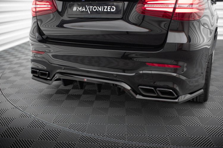 Πίσω Splitter (με κατακόρυφες ράβδους) V.1 Mercedes-AMG GLC 63 SUV X253