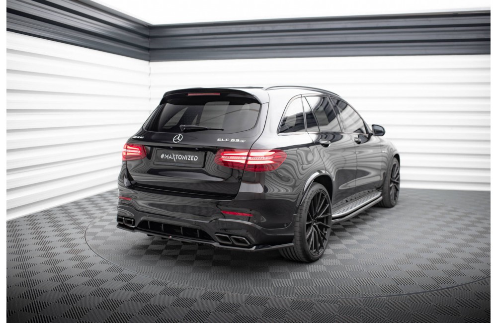 Rear Splitter (with vertical bars) V.2 Mercedes-AMG GLC 63 SUV X253