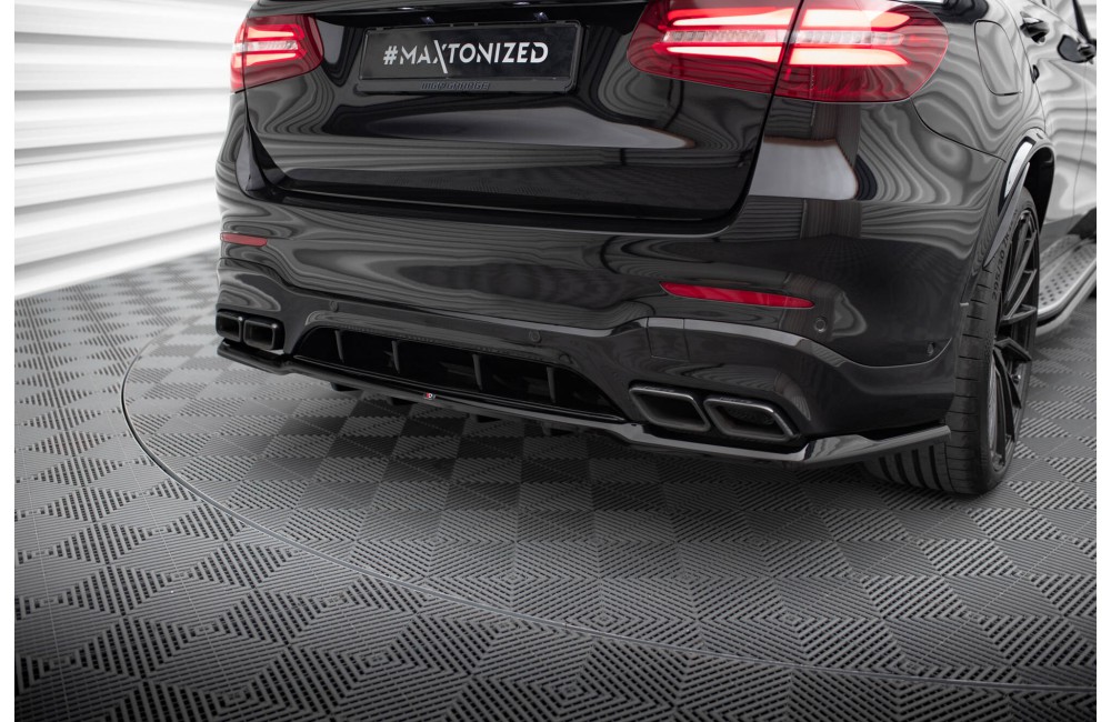 Rear Splitter (with vertical bars) V.2 Mercedes-AMG GLC 63 SUV X253