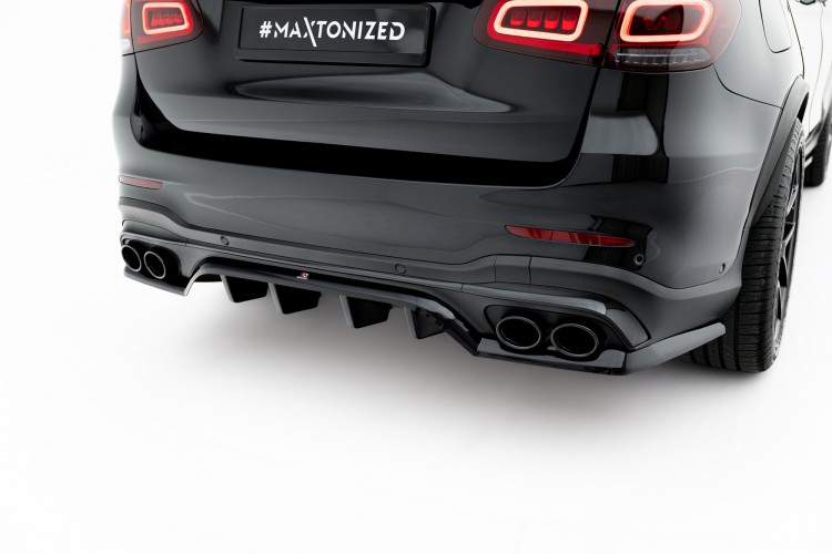 Οπίσθιο Splitter (με κατακόρυφες ράβδους) Mercedes-AMG GLC 43 SUV X253 Facelift