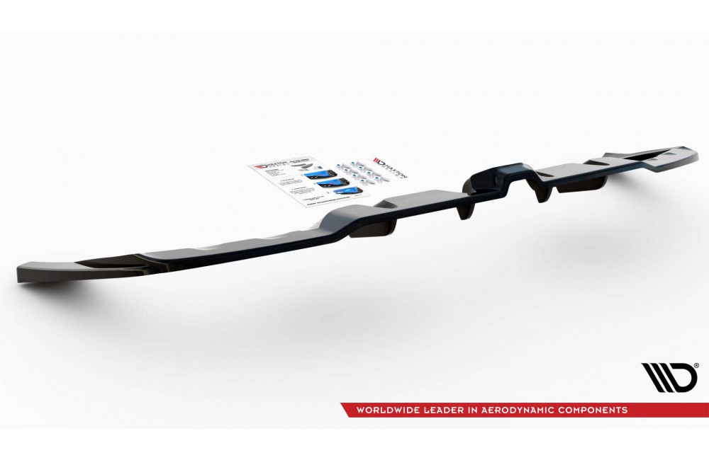 Rear Splitter (with vertical bars) Mercedes-AMG GLE 53 Coupe C167 / C167 Facelift