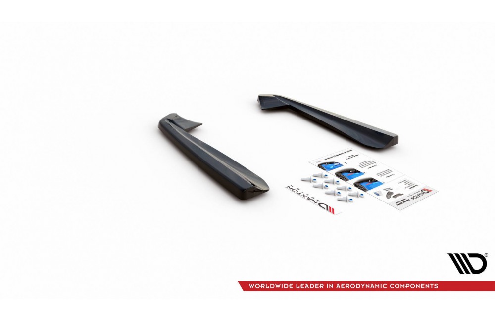 Rear Side Splitters Mercedes-AMG GLE 53 Coupe C167 / C167 Facelift