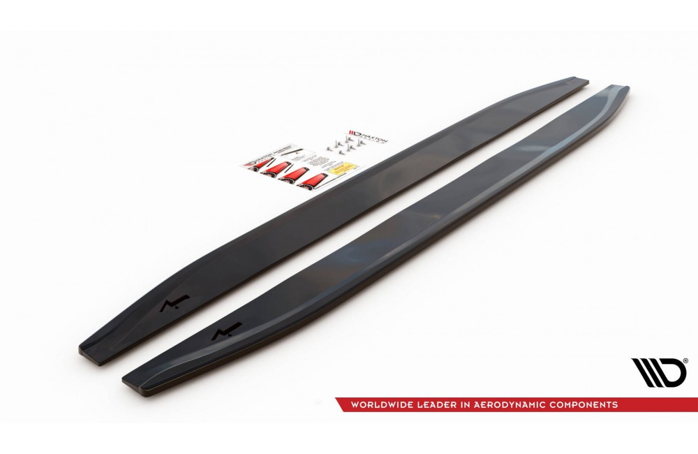 Side Skirts Diffusers Mercedes-AMG / AMG-Line GLE Coupe  C167 / C167 Facelift