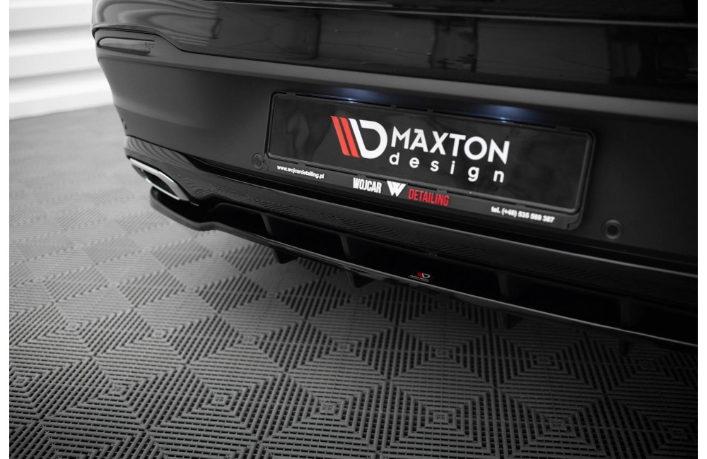 Rear Splitter (with vertical bars) Mercedes-Benz GLE Coupe AMG-Line C167 / C167 Facelift