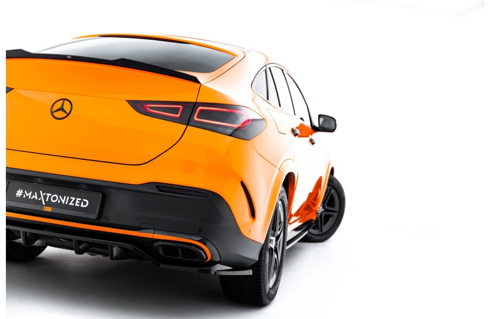 Rear Splitter (with vertical bars) V.2 Mercedes-Benz GLE Coupe AMG-Line C167 / C167 Facelift