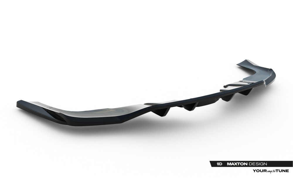 Rear Splitter (with vertical bars) V.2 Mercedes-Benz GLE Coupe AMG-Line C167 / C167 Facelift