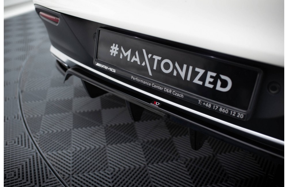 Rear Splitter (with vertical bars) Mercedes-AMG GLE 43 Coupe C292