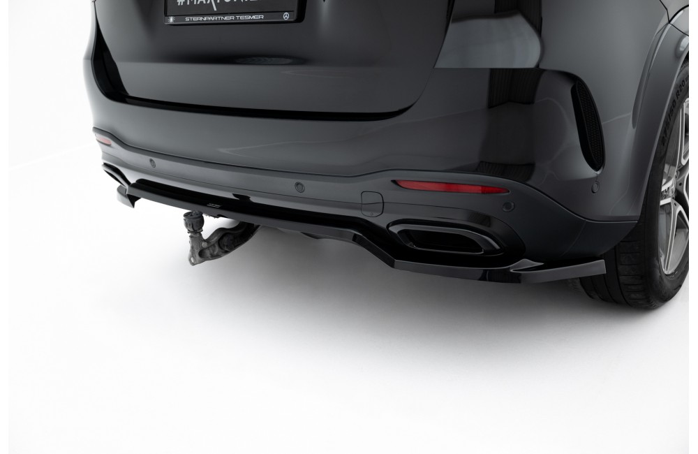 Rear Splitter (with vertical bars) Mercedes-Benz GLE SUV AMG-Line W167 / W167 Facelift