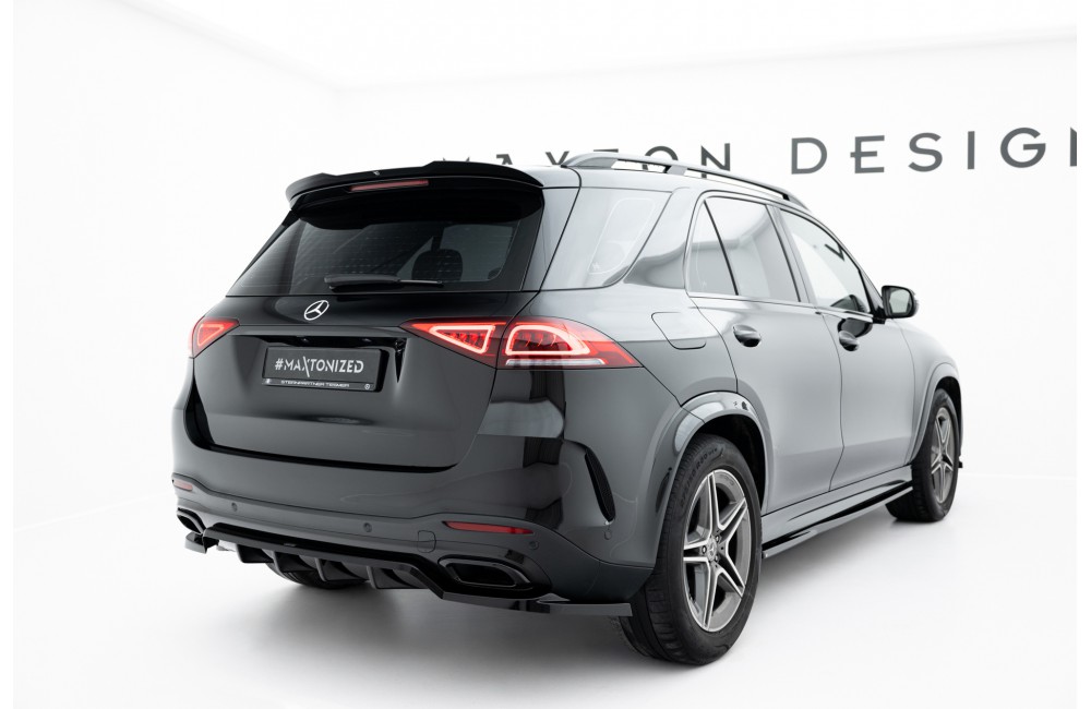 Rear Splitter (with vertical bars) Mercedes-Benz GLE SUV AMG-Line W167 / W167 Facelift