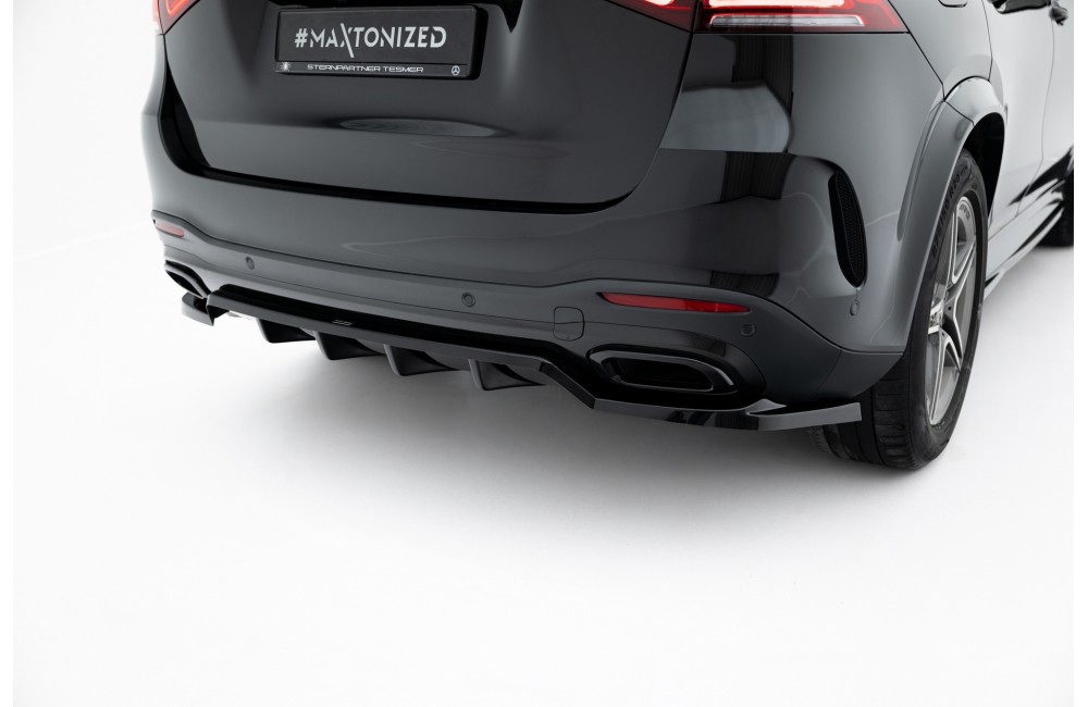 Rear Splitter (with vertical bars) Mercedes-Benz GLE SUV AMG-Line W167 / W167 Facelift