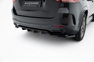 Rear Splitter (with vertical bars) Mercedes-Benz GLE SUV AMG-Line W167 / W167 Facelift