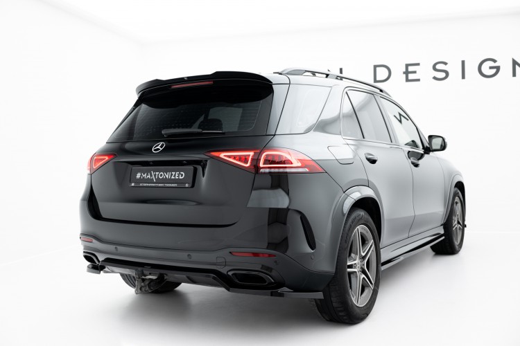 Πίσω splitter (με κατακόρυφες ράβδους) Mercedes-Benz GLE SUV AMG-Line W167 / W167 Facelift
