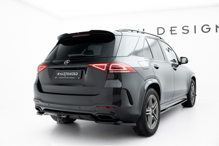 Πίσω splitter (με κατακόρυφες ράβδους) Mercedes-Benz GLE SUV AMG-Line W167 / W167 Facelift