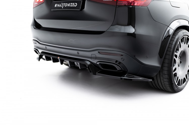 Πίσω Splitter (με κάθετους στύλους) V.2 Mercedes-Benz GLS AMG-Line X167