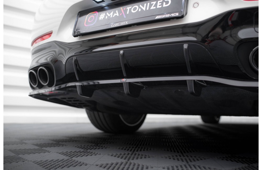 Rear Splitter (with vertical bars) Mercedes-AMG GT 43 4 Door Coupe V8 Styling Package