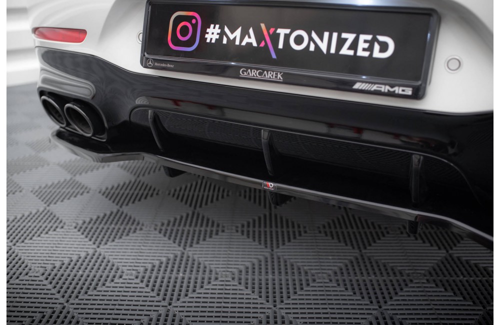 Rear Splitter (with vertical bars) Mercedes-AMG GT 43 4 Door Coupe V8 Styling Package