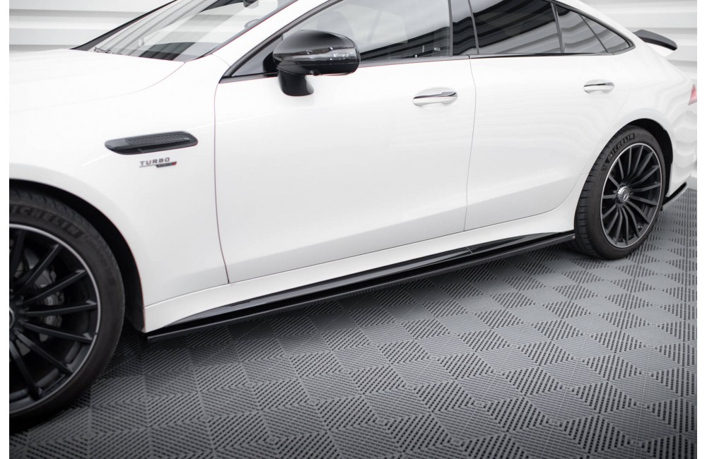 Side Skirts Diffusers Mercedes-AMG GT 43 4 Door Coupe V8 Styling Package