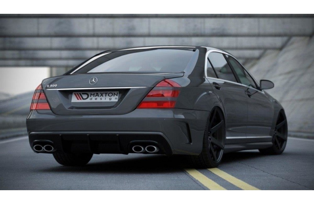 MERCEDES S W221 (look W205) REAR BUMPER + REAR VALANCE