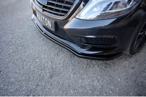 FRONT SPLITTER V.1 MERCEDES-BENZ S-CLASS AMG-LINE W222