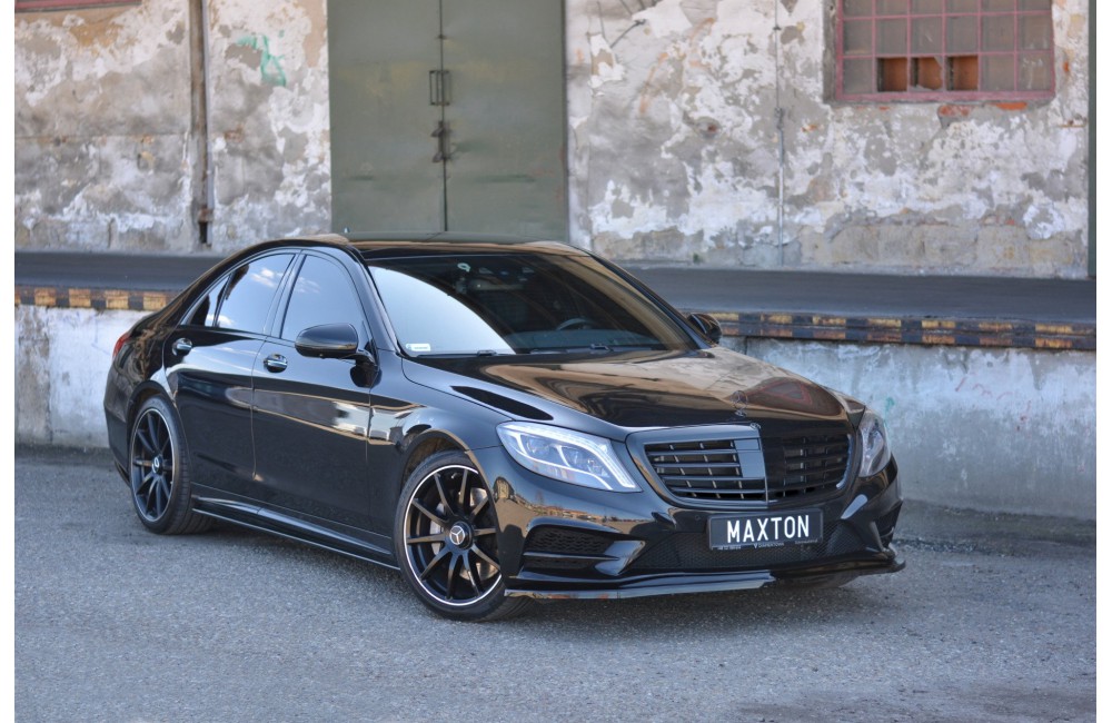 FRONT SPLITTER V.1 MERCEDES-BENZ S-CLASS AMG-LINE W222