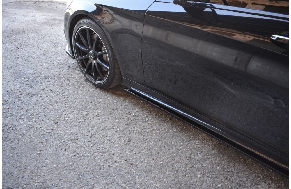 SIDE SKIRTS DIFFUSERS MERCEDES-BENZ S-CLASS AMG-LINE W222