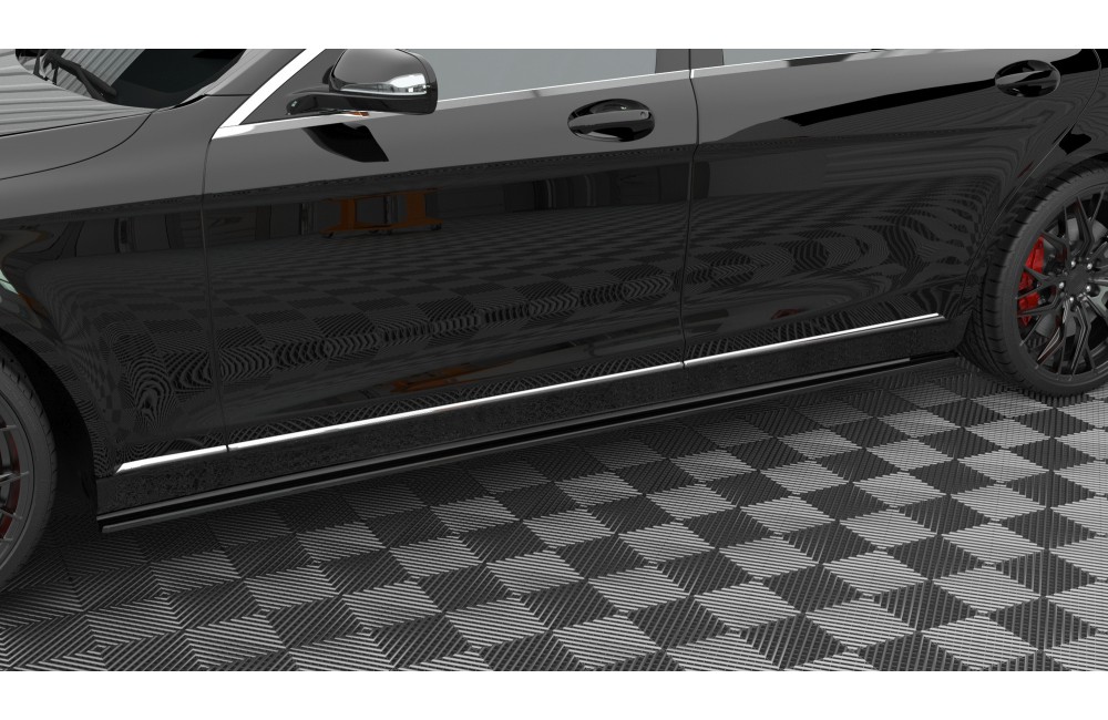 Side Skirts Diffusers Mercedes-Benz S Long W222