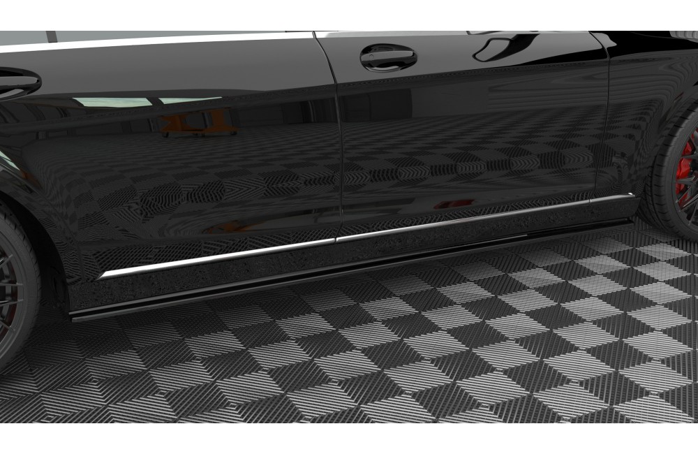 Side Skirts Diffusers Mercedes-Benz S Long W222