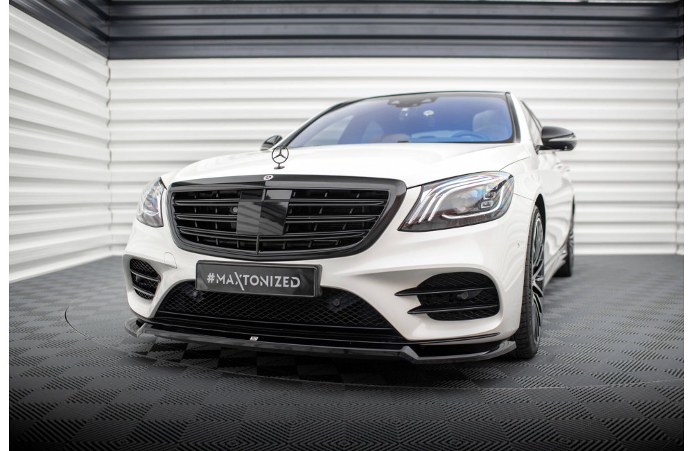Front Splitter V.1 Mercedes-Benz S AMG-Line W222 Facelift