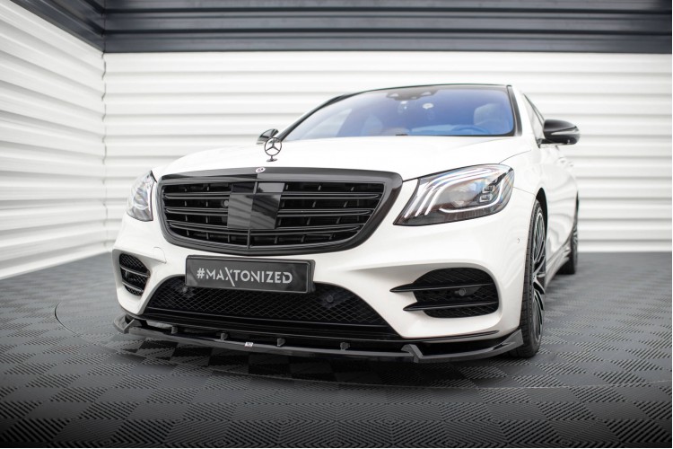 Μπροστινός Splitter V.2 Mercedes-Benz S AMG-Line W222 Facelift