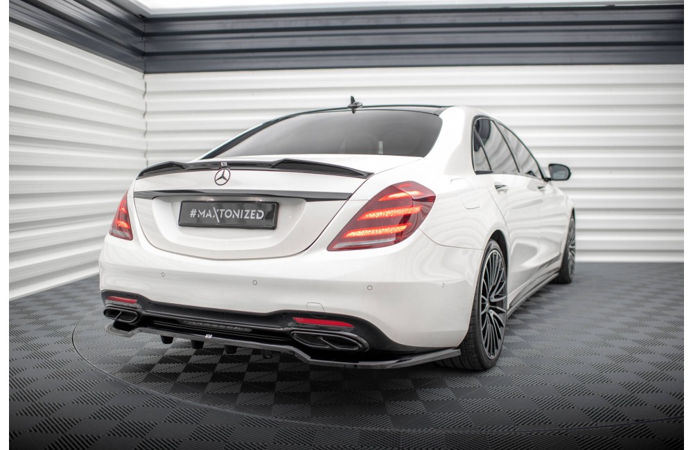 Rear Splitter (with vertical bars) Mercedes-Benz S AMG-Line W222 Facelift