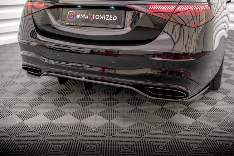 Πίσω Splitter (με κατακόρυφες ράβδους) Mercedes-Benz S AMG-Line W223