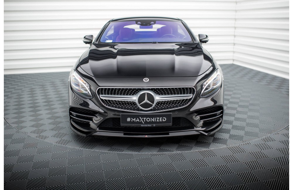 Front Splitter V.1 Mercedes-Benz S Coupe AMG-Line C217 Facelift