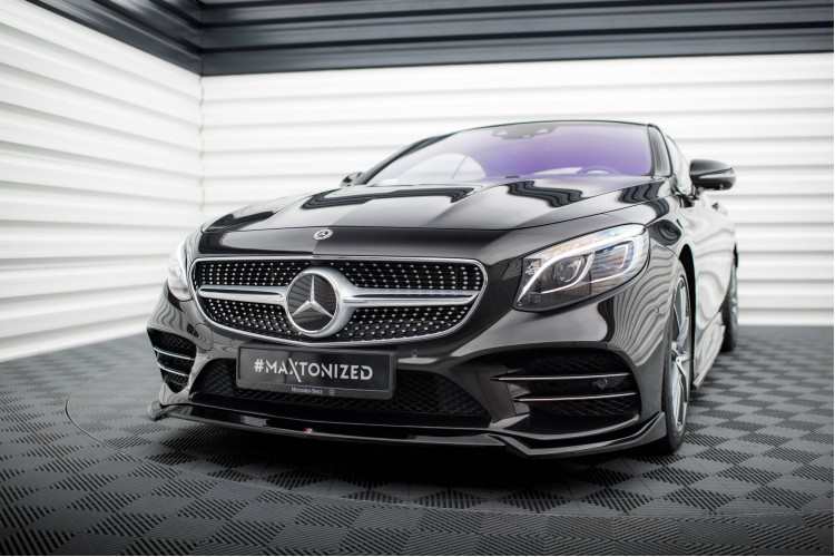 Πρόσθιο Splitter V.1 Mercedes-Benz S Coupe AMG-Line C217 Facelift