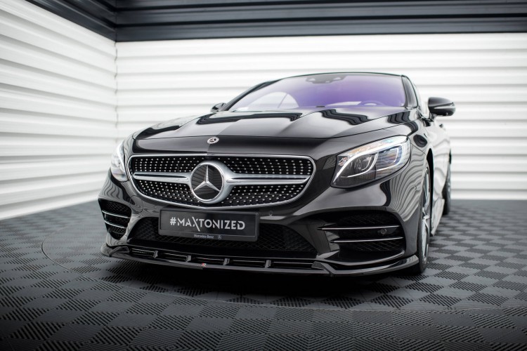 Πρόσθιο Splitter V.2 Mercedes-Benz S Coupe AMG-Line C217 Facelift