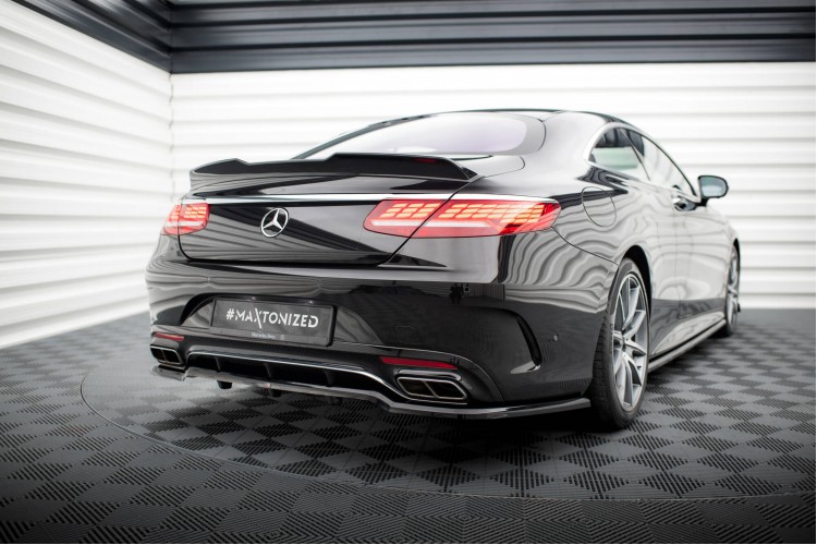Πίσω Splitter (με κατακόρυφες ράβδους) Mercedes-Benz S Coupe AMG-Line C217 Facelift