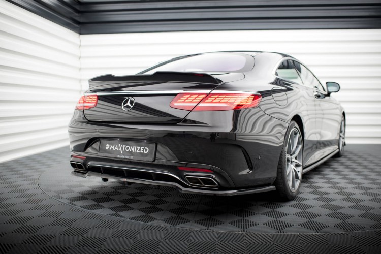 Πίσω Splitter (με κατακόρυφες ράβδους) Mercedes-Benz S Coupe AMG-Line C217 Facelift