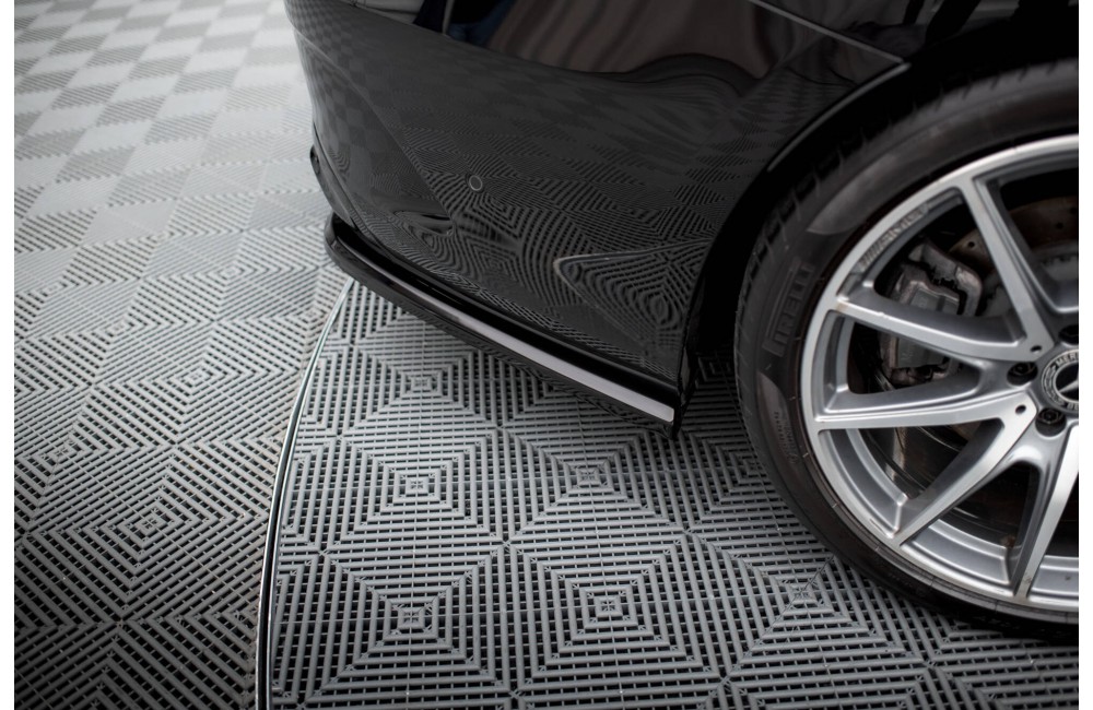 Rear Splitter (with vertical bars) Mercedes-Benz S Coupe AMG-Line C217 Facelift