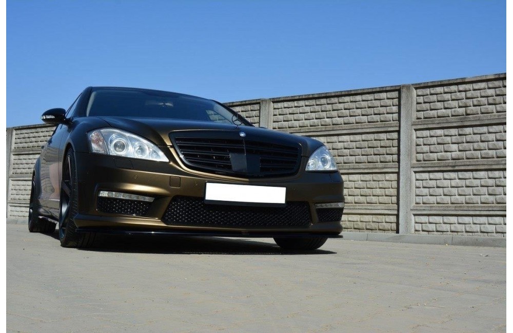 FRONT SPLITTER MERCEDES S-CLASS W221 AMG
