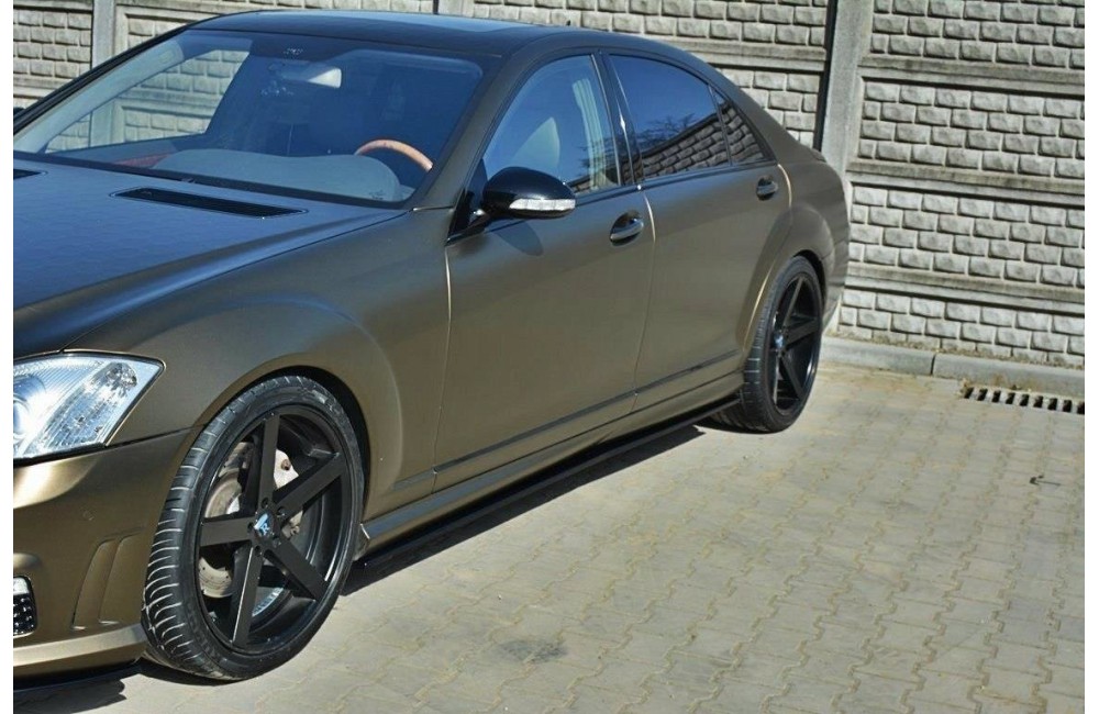 SIDE SKIRTS DIFFUSERS MERCEDES S-CLASS W221 AMG LWB