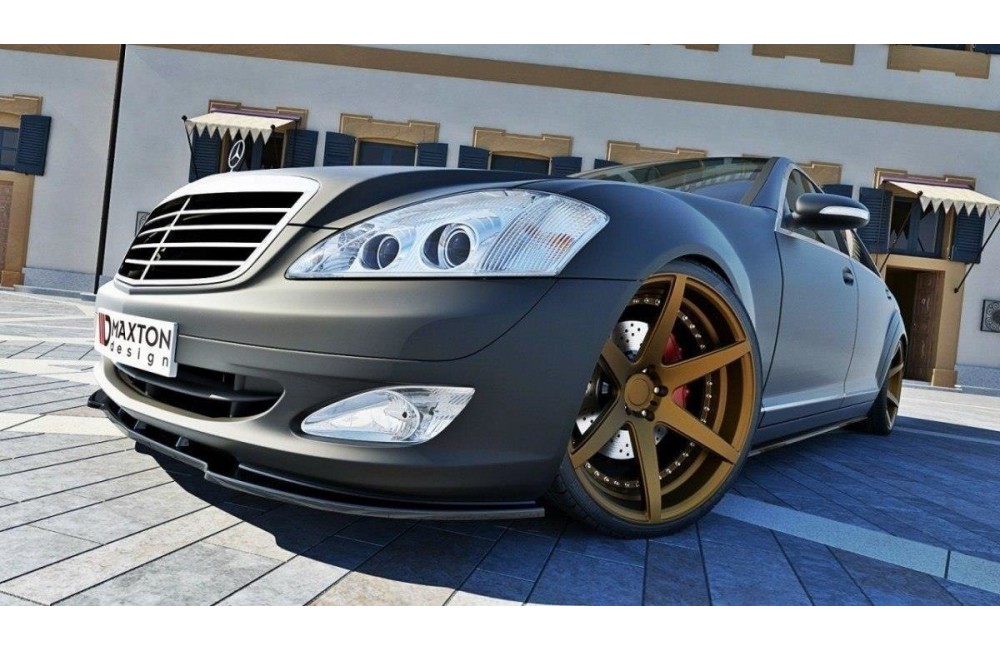 FRONT SPLITTER MERCEDES S-CLASS W221